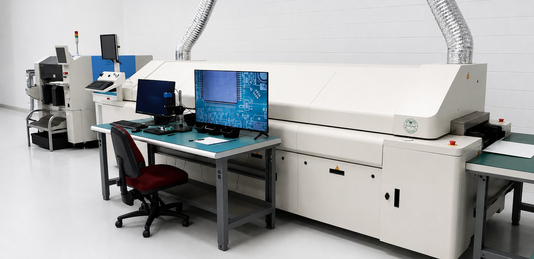 Vitronics Soltec reflow oven